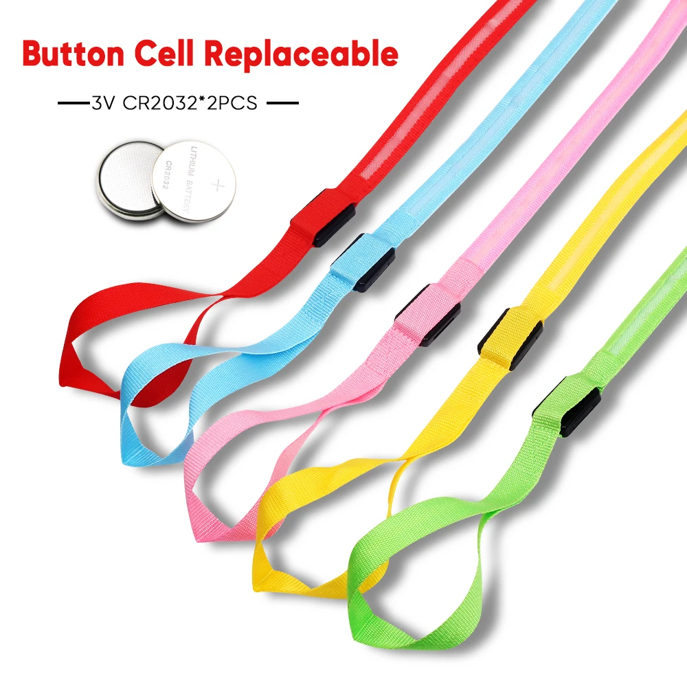 Светодиодный поводок для собак в ночное время светящийся против потери щенков