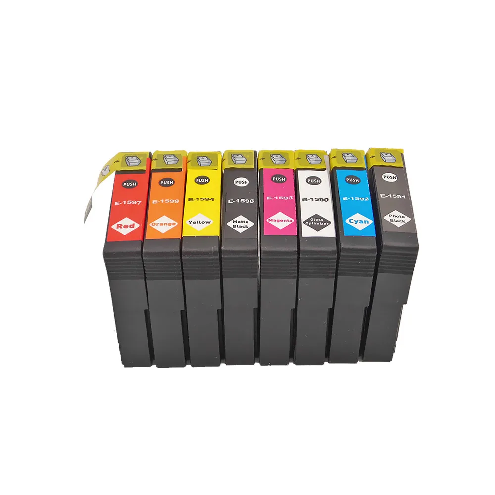 8PK T1590 1590 чернильные картриджи для Epson STYLUS PHOTO R2000 принтер T1590/T1591/T1592/T1593/T1594/T1597/T1598/T1599