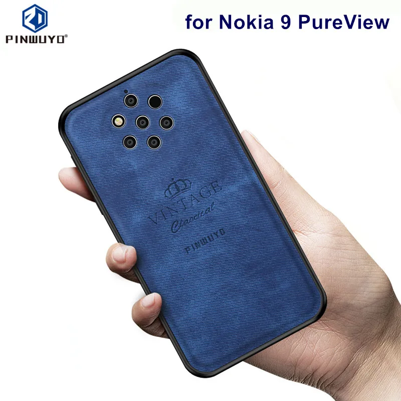PINWUYO Phone Case for Nokia 9 PureView Cover Nokia9 Back 5.99 inch TPU + PC Cases |