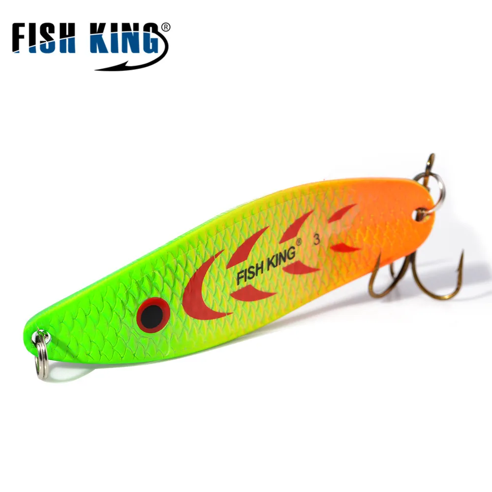 FISH KING 1 шт. 18 г 28 Спиннер рыболовная приманка металлическая ложка рыболовные