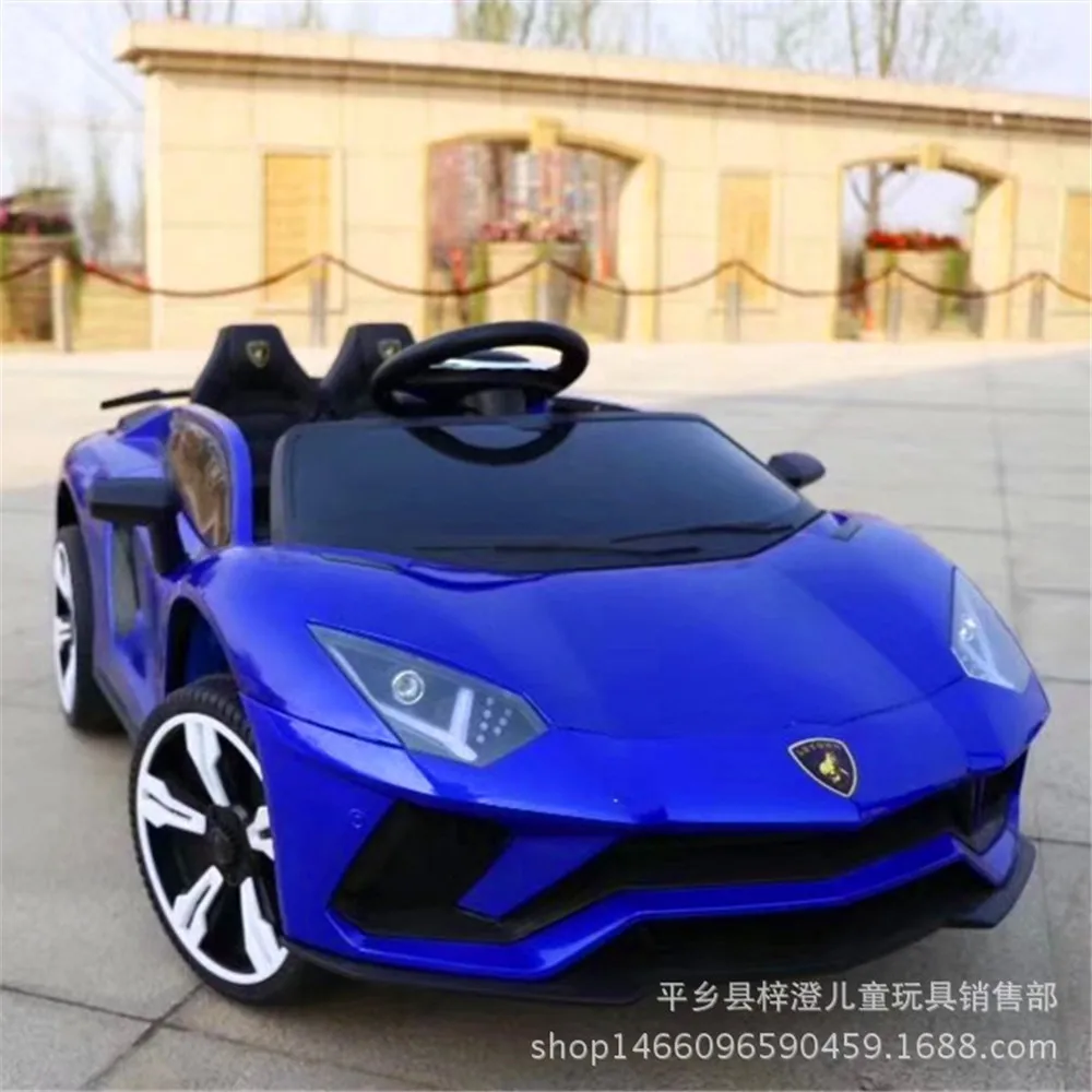 Новые Детские автомобиль с электрическим приводом качели двойной диск