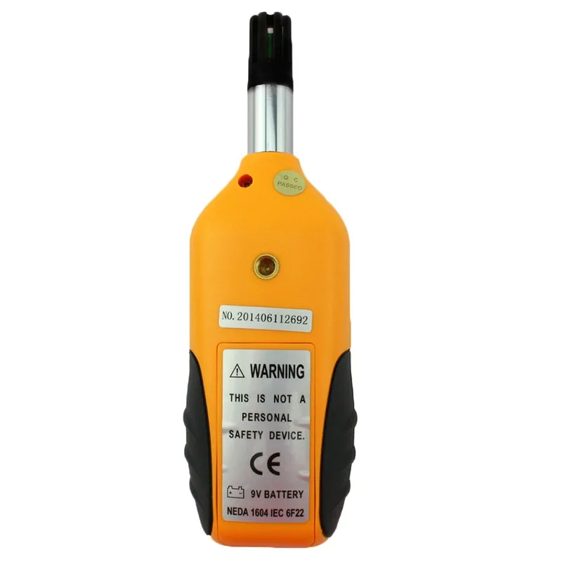 Цифровой гигрометр термометр с ЖК дисплеем и подсветкой профессиональный