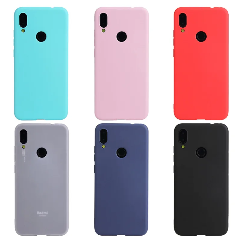 Ультратонкий Мягкий чехол из ТПУ для Xiaomi Redmi 7 Note Note7 Pro силиконовые Матовые чехлы с