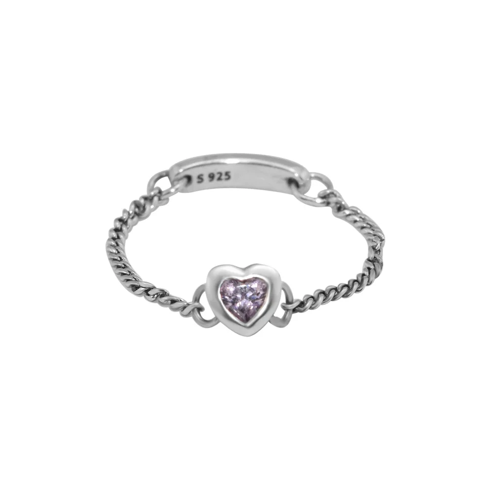 

Spirited Heart Rings 100% Authentic 925 Sterling-Silver-Jewelry Free Shipping