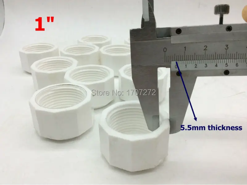 Бесплатная доставка 10 шт. концевые Заглушки для труб PPR 1 дюйм BSP Концевая заглушка