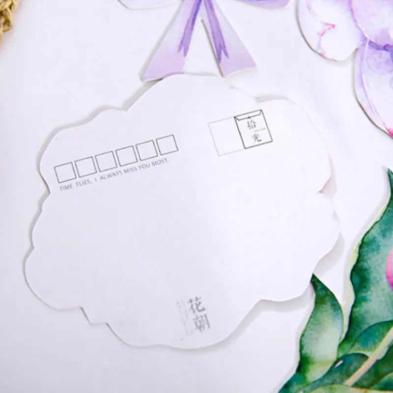 30 шт./лот цветочное растение гетероморфизм открытка акварельная ручная роспись