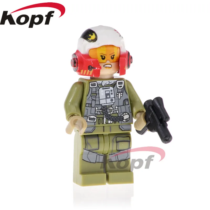 PG785 Without Box C023-030 Рей Люк Скайуокер Ahsoka Tano комплект Fisto Captaion Jag строительные блоки кирпичи фигурки коллекция подарок детские игрушки - Цвет: PG785 Without Box