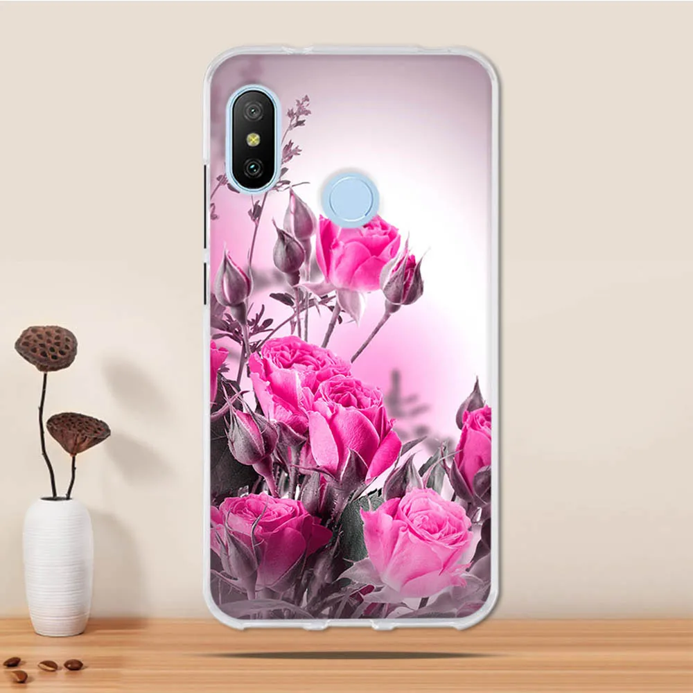 Чехол для Xiaomi Redmi 6 Pro силиконовый 3D ТПУ чехол телефона xiaomi Mi A2 Lite чехол|Бамперы| |