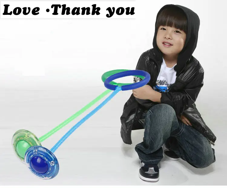 

Children's flash jump ball, adult fitness ball, kindergarten toy jump ball, single leg throw ball, student bouncing ball.