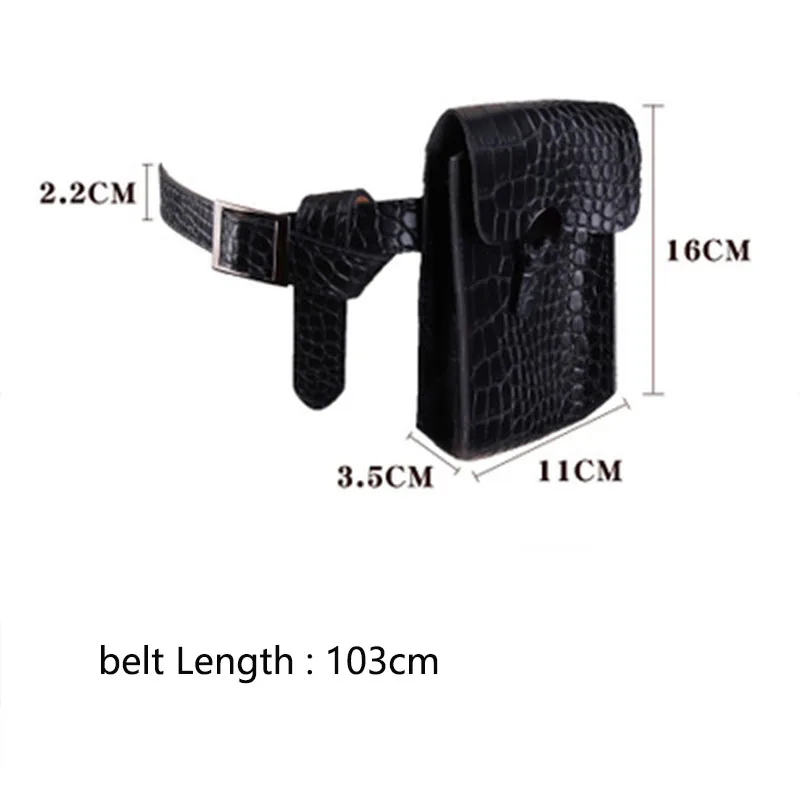 Поясная Сумка Anreisha Женская винтажная из искусственной кожи zm93|leather waist bag|waist bagbelt