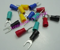 250pcslot sv1 25 3 insulated terminal block 22 18awg 0 5 1 5mm2 cable red yellow blue green black five color mixed