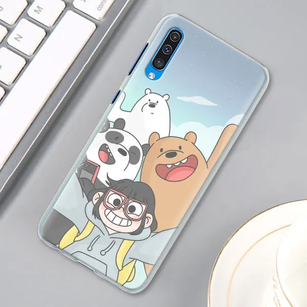 11 Прекрасный мультфильм мы вся правда о медведях чехол для samsung Galaxy A30 A40 A50 A70 A6 A8 плюс A7 A9 M30 Футляр для телефона - Цвет: 11