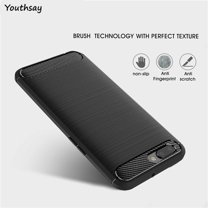 Youthsay For Fundas Oppo R11 Case Soft TPU Carbon Fiber Phone Cover Coque 5.5 inch | Мобильные телефоны и аксессуары