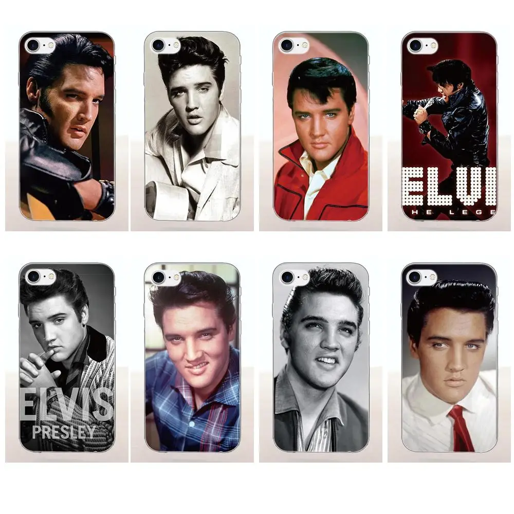 Bixedx Elvis Presley Singer для Galaxy Alpha Core Note 2 3 4 S2 A10 A20 A20E A30 A40 A50 A60 A70 M10 M20 M30 мягкий дизайнерский