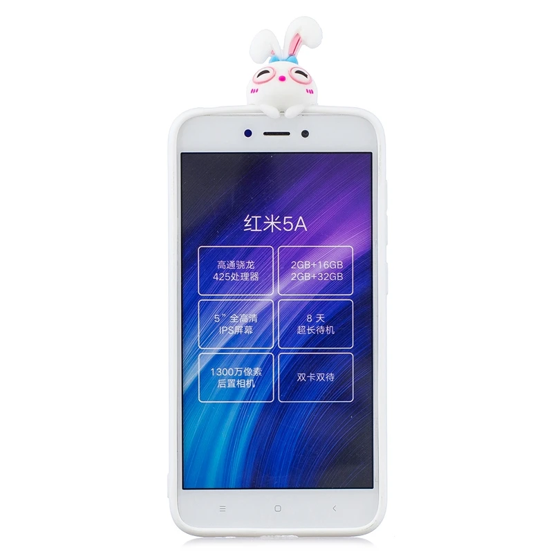 For Xiaomi Redmi 5A Case Cover Soft Silicone Colored Phone Xiomi a5 5.0 Back Fundas | Мобильные телефоны и аксессуары