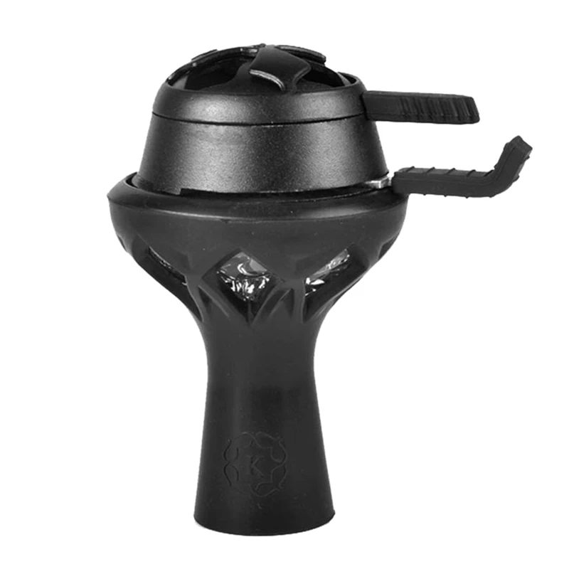 black-double handle Кальян тепла хранитель тепла Управление устройство металлический калауд для Кальян chicha, наргиле, аксессуары для чаши Ману - Цвет: black-double handle