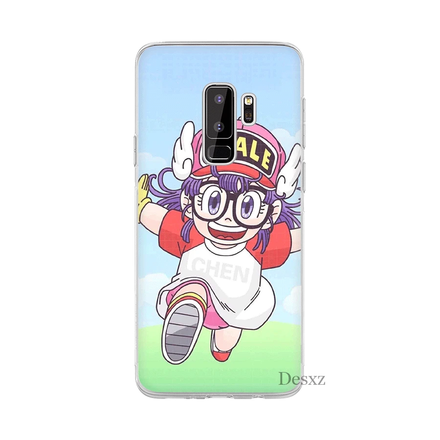 Чехол для телефона Desxz DRAGON BALL Arale Samsung Galaxy S3 S4 S5 S6 S7 Edge S8 S9 S10 Plus S10e жесткий защитный