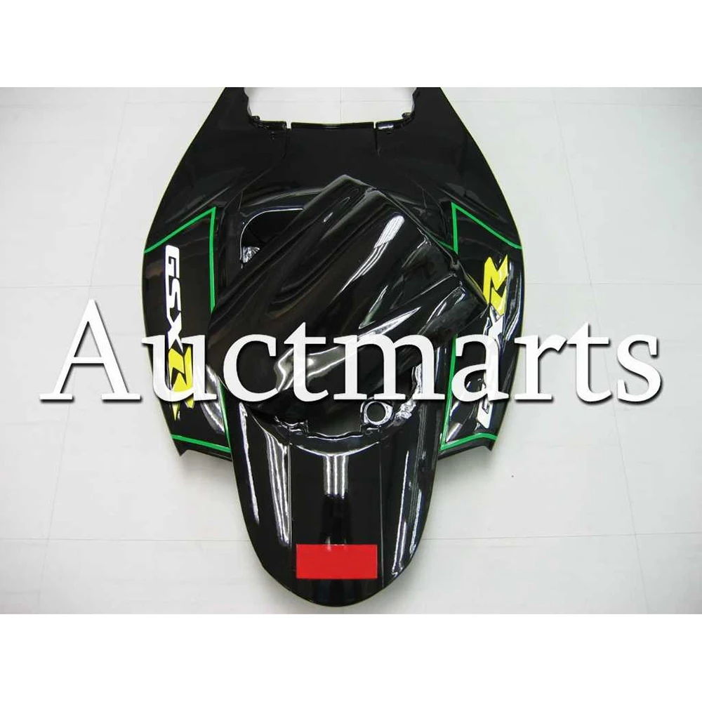 Блестящий черный обтекатель для Suzuki 2006 2007 GSX R600 R750 06 07 впрыска ABS Пластик
