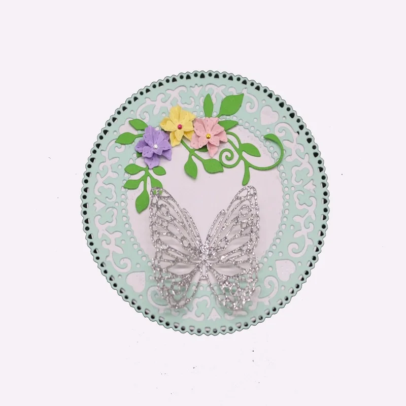Бабочка резки штампы для скрапбукинга DIY Фото albulm карты делая новый ремесло