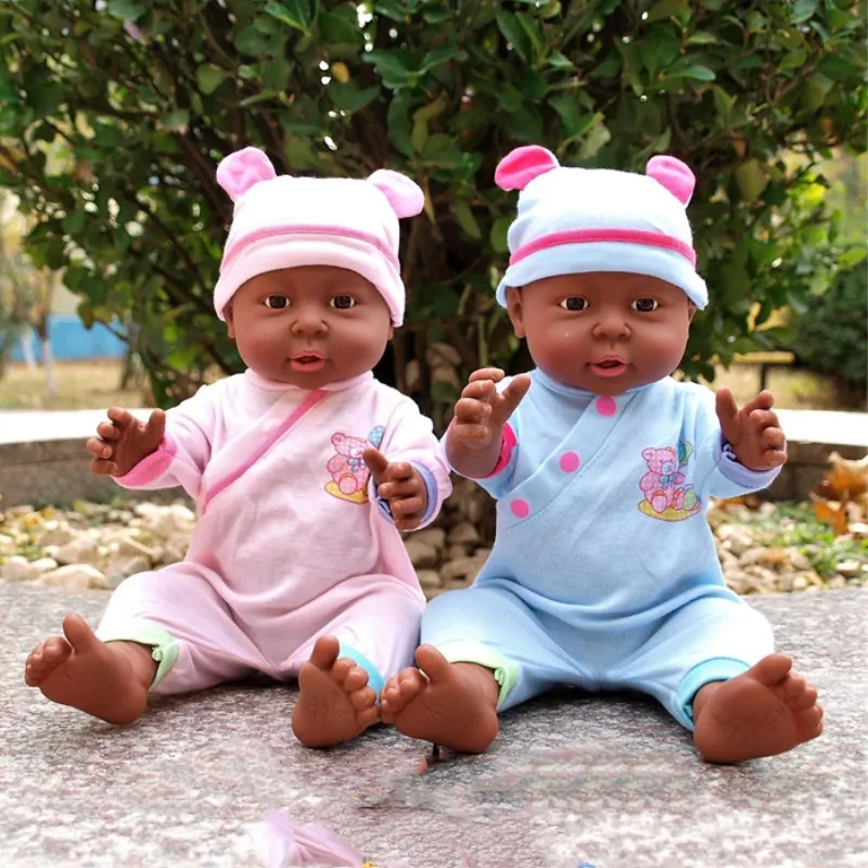 Lol куклы игрушки Bjd Baby Возрожденный силикон 41 см африканская черная кукла