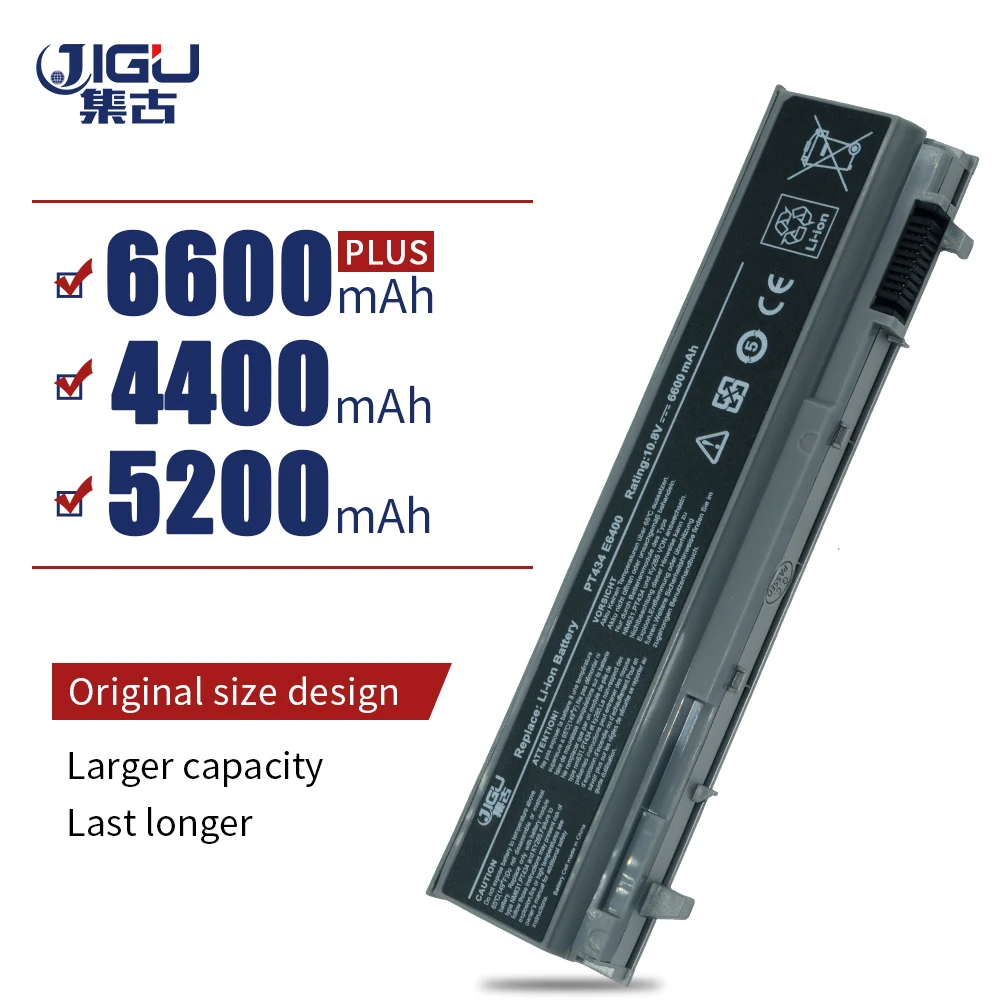 

JIGU Laptop Battery For Dell Latitude E6400 M2400 E6410 E6500 M4500 1M215 312-0215 M6500 M6400 312-0748 E6510 M4400 312-0749