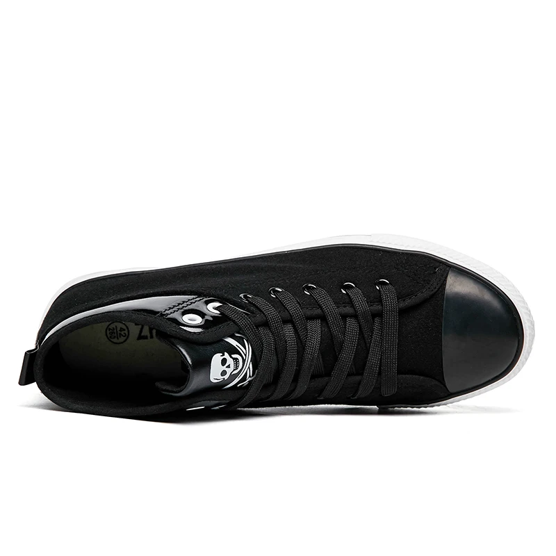 Классика Холст Обувь для скейтбординга мужские кроссовки 9908 Кружево Up