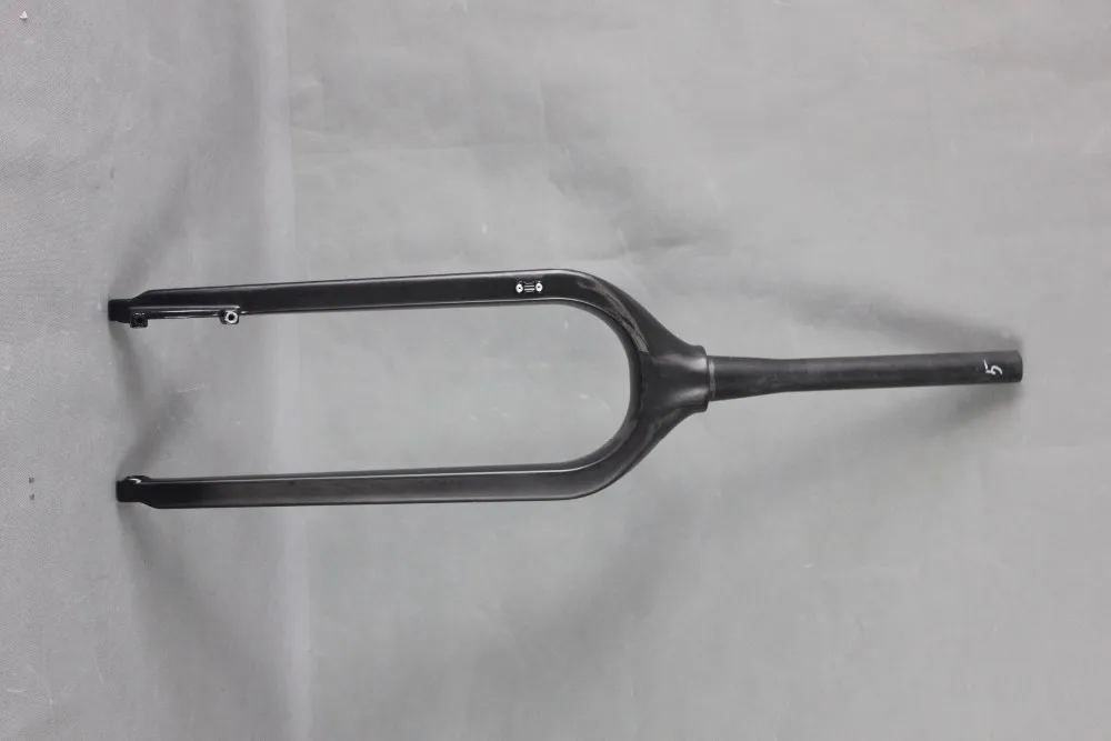 ICAN Bikes 26er углерода фэт вилка UD матовый 1-1/8 '', 1-1/2'' с коническим отверстием производства жесткая вилка 160 мм D-тормоз размер 135*15 мм через ось