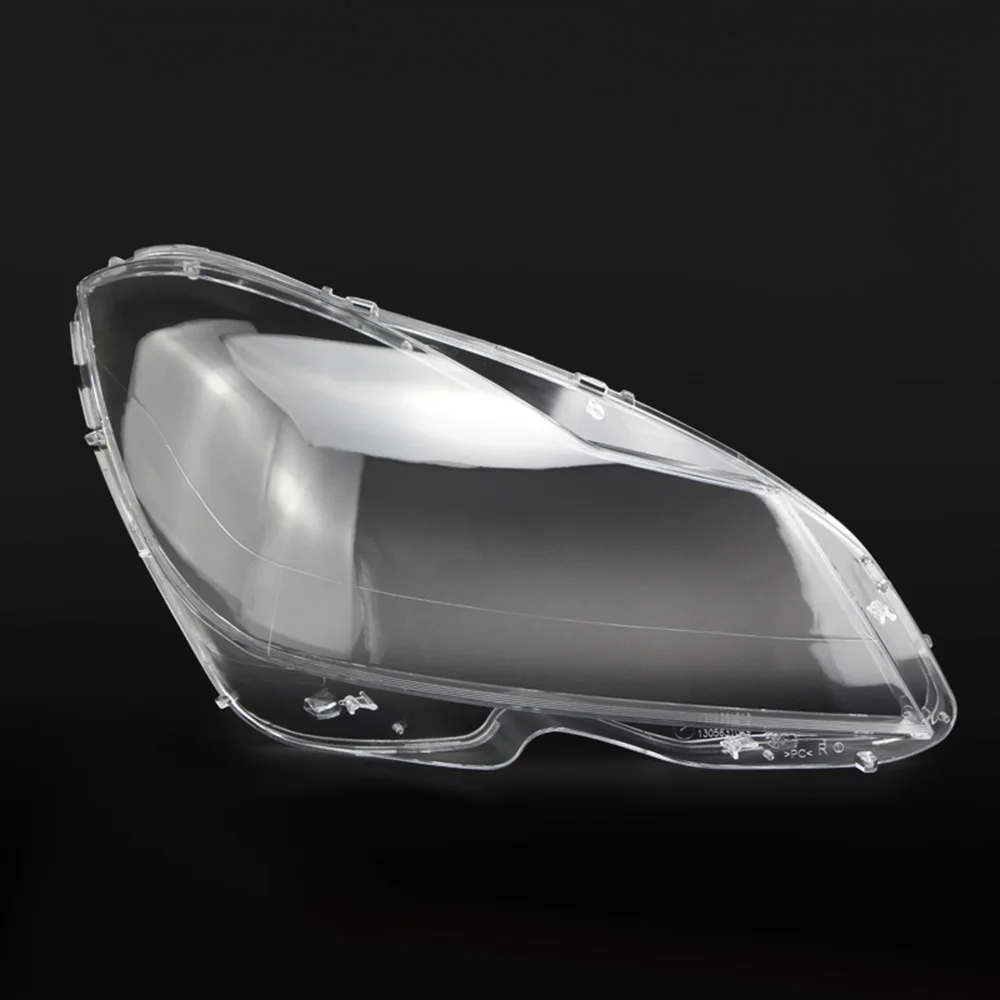 Для Mercedes-Benz W204 C180 C200 C260 2011 2012 2013 Автомобильные фары прозрачные линзы Авто оболочка Крышка