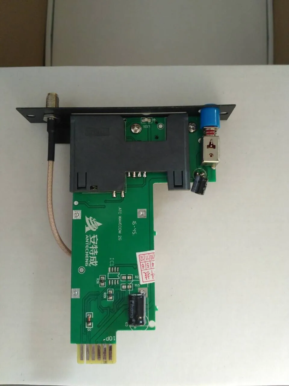 Wavecom Q2406B печатная плата модем бассейн слот Wavecom|wavecom q2406b|modem poolpool modem |