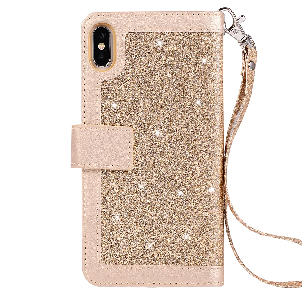 KISSCASE чехол для iPhone X 8 7 6 S Plus Мода молния кожа телефона держатель карт кошелек