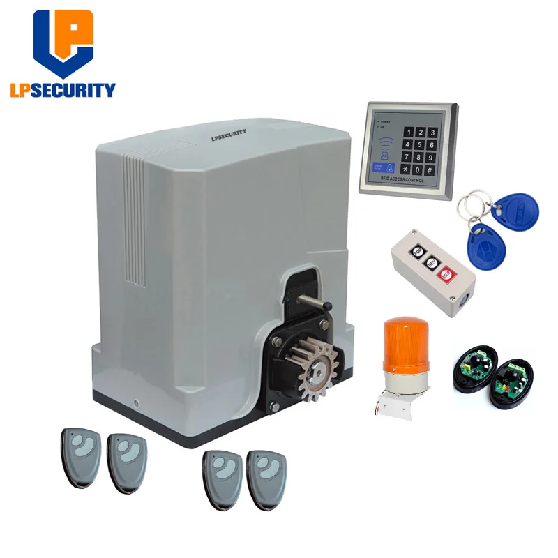 LPSECURITY хорошее качество 600KGS DC 24V Foresee раздвижные ворота открывалка механизм дистанционного управления слайд ворота оператора