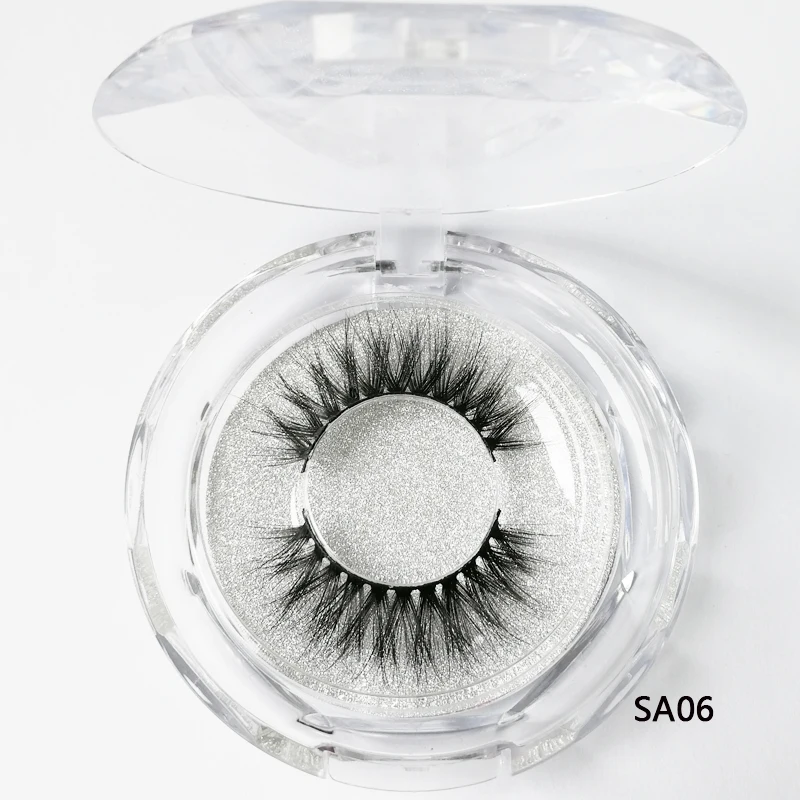 3D шелковые норковые волосы ресницы хлопковые стебли накладные ручной работы