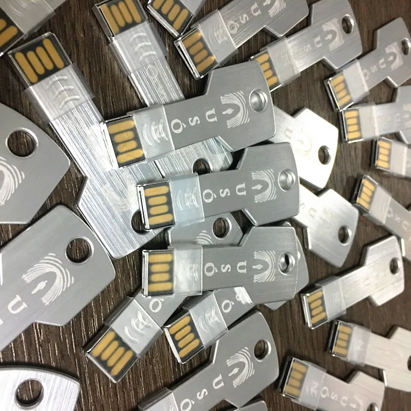 Пользовательский логотип USB ключ форма Флешка металлическая карта памяти 4 ГБ 8 ГБ 16 ГБ 32 ГБ 64 ГБ Usb флэш-накопитель флеш-диск USB ручка-накопитель