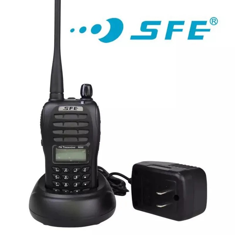 199 каналов SFE Walkie Talkie S850 двухстороннее радио с ЖК-дисплеем высокого качества