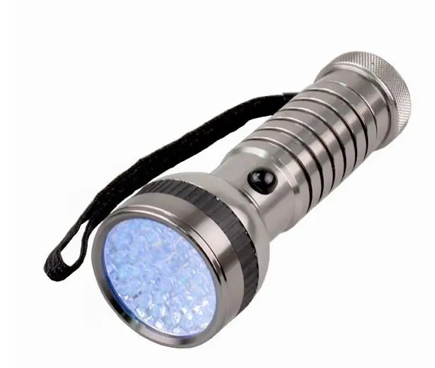 41LED ультрафиолетовый УФ-фонарик высокого качества ультра яркий 10 секунд быстро