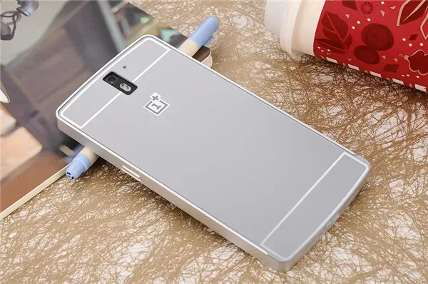 Etui Oneplus One Case Two Luxury Metal Aluminum Frame + PC Back Cover Phone Shell Cases Fundas 1+ Coque Capinha |