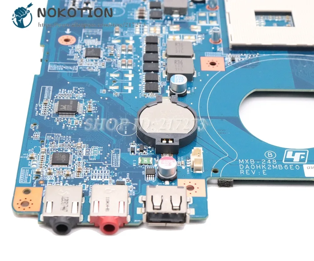 Материнская плата NOKOTION A1827706A A1848628A DA0HK2MB6E0 для ноутбука Sony VAIO vpхотите VPCEJ2M1E