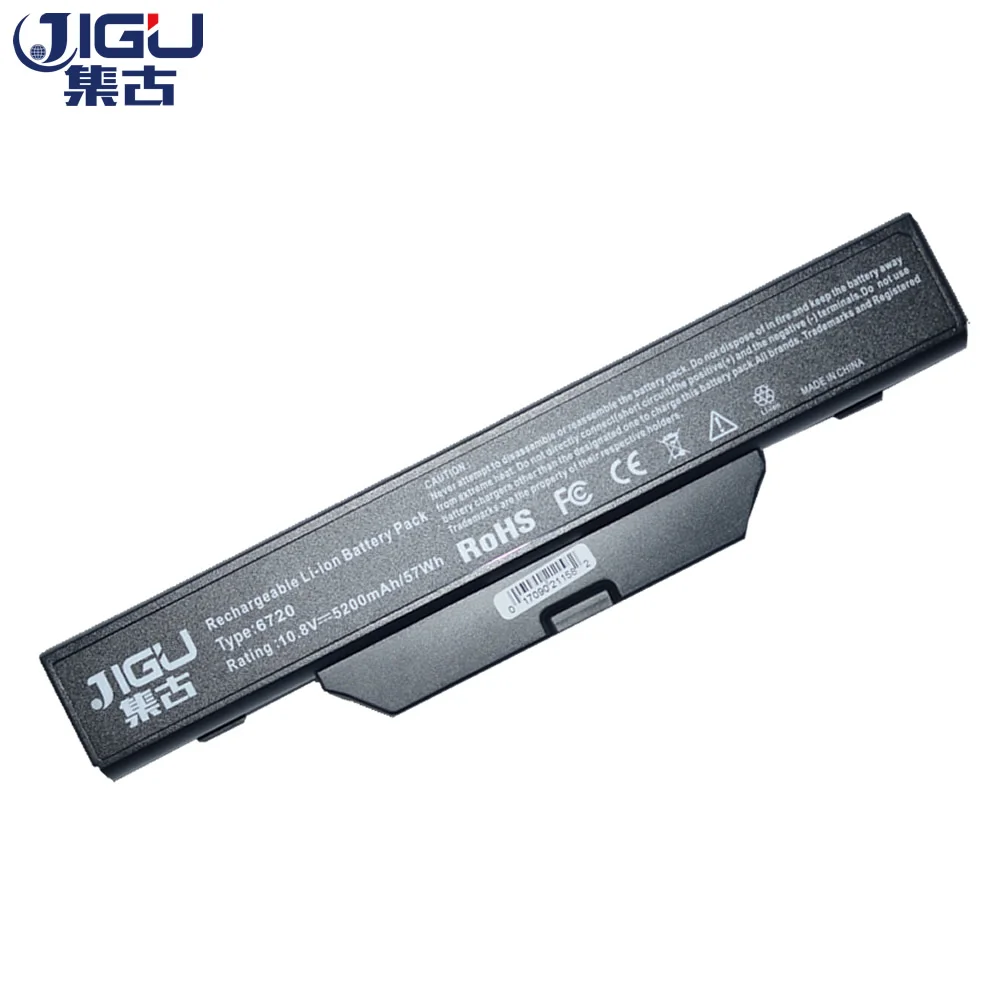 JIGU ноутбука Батарея HSTNN-IB51 491278-001 аккумулятор большой емкости DD06 для Compaq 615 610 550 6720 6720s 6730 6820 6830