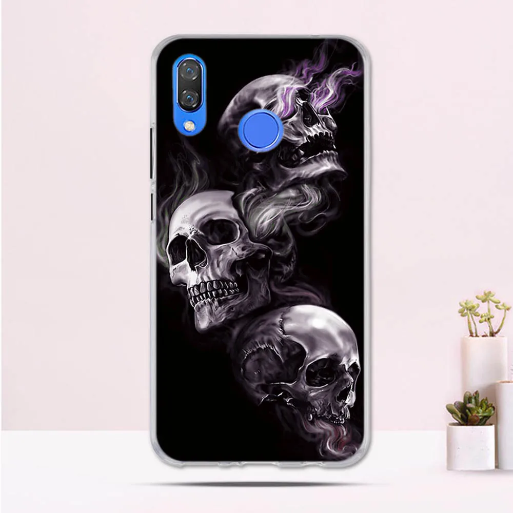 Чехол для Huawei Nova 3 мягкий силиконовый защитный чехол задней панели телефона Nova3
