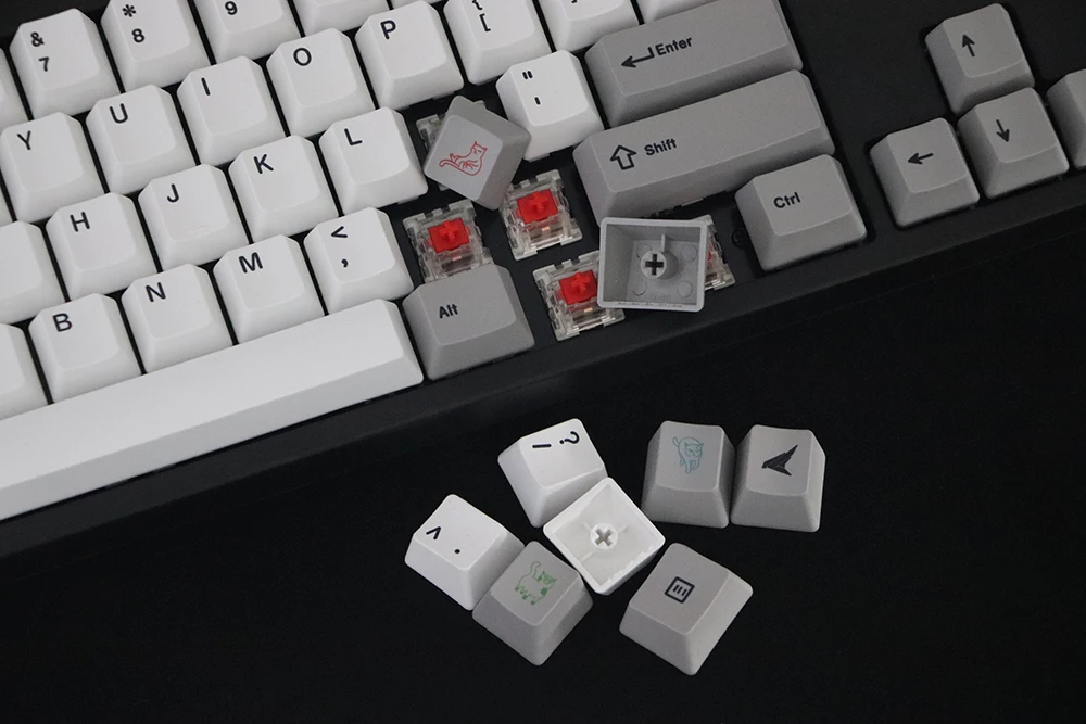 Краситель субкровать PBT keycap OEM профиль подходит usb wried механическая клавиатура MX переключатели keycaps
