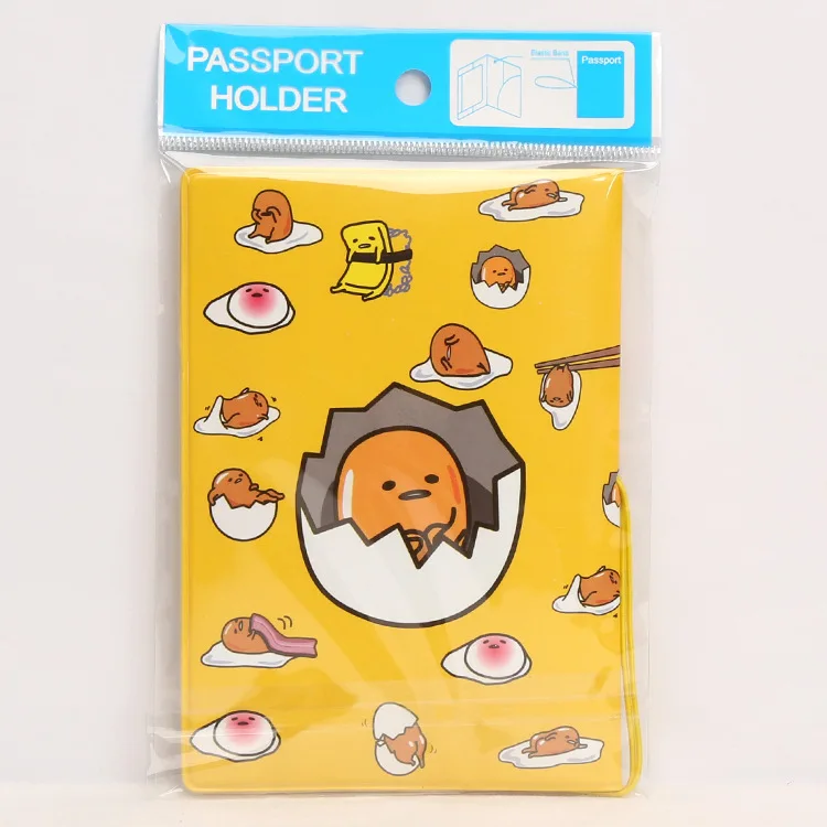 Чехол для документов с героями мультфильмов Gudetama lazy egg Huang Jun jun между Гонконгом и