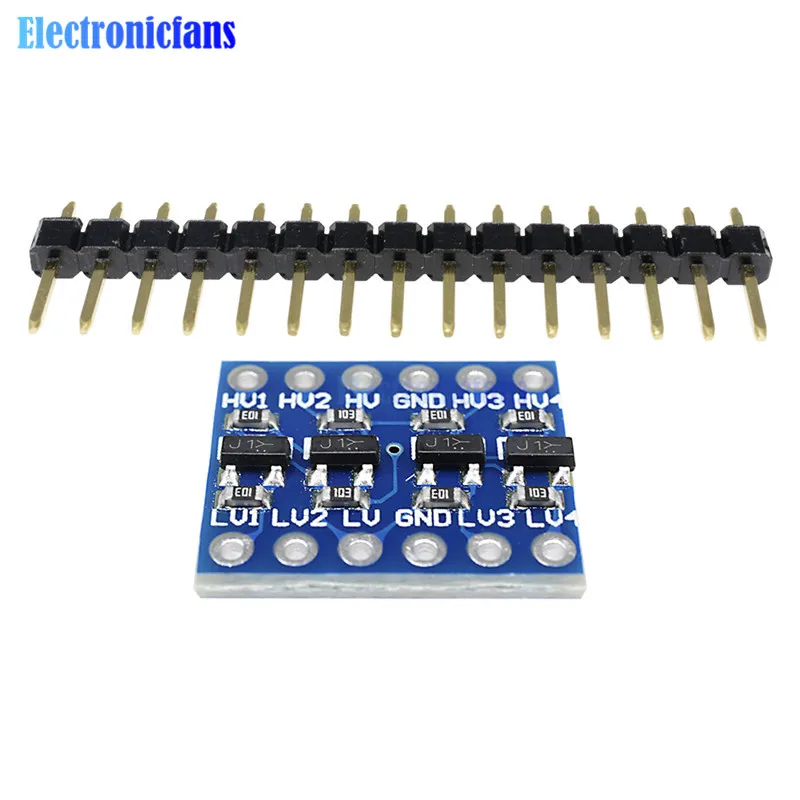 Логический преобразователь уровня diymore IIC I2C двунаправленный Модуль платы 5 в 3 В