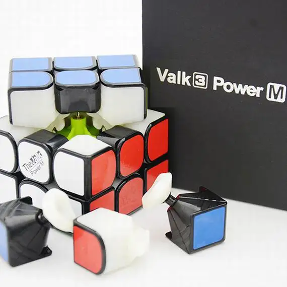 Valk3 Power M Black Магнитный куб Valk3 power M/Valk 3/Mini Valk3 Размер куб 3х3 скорость Mofangge соревнования Кубики Игрушки WCA головоломка волшебный куб - Цвет: Valk3 Power M Black