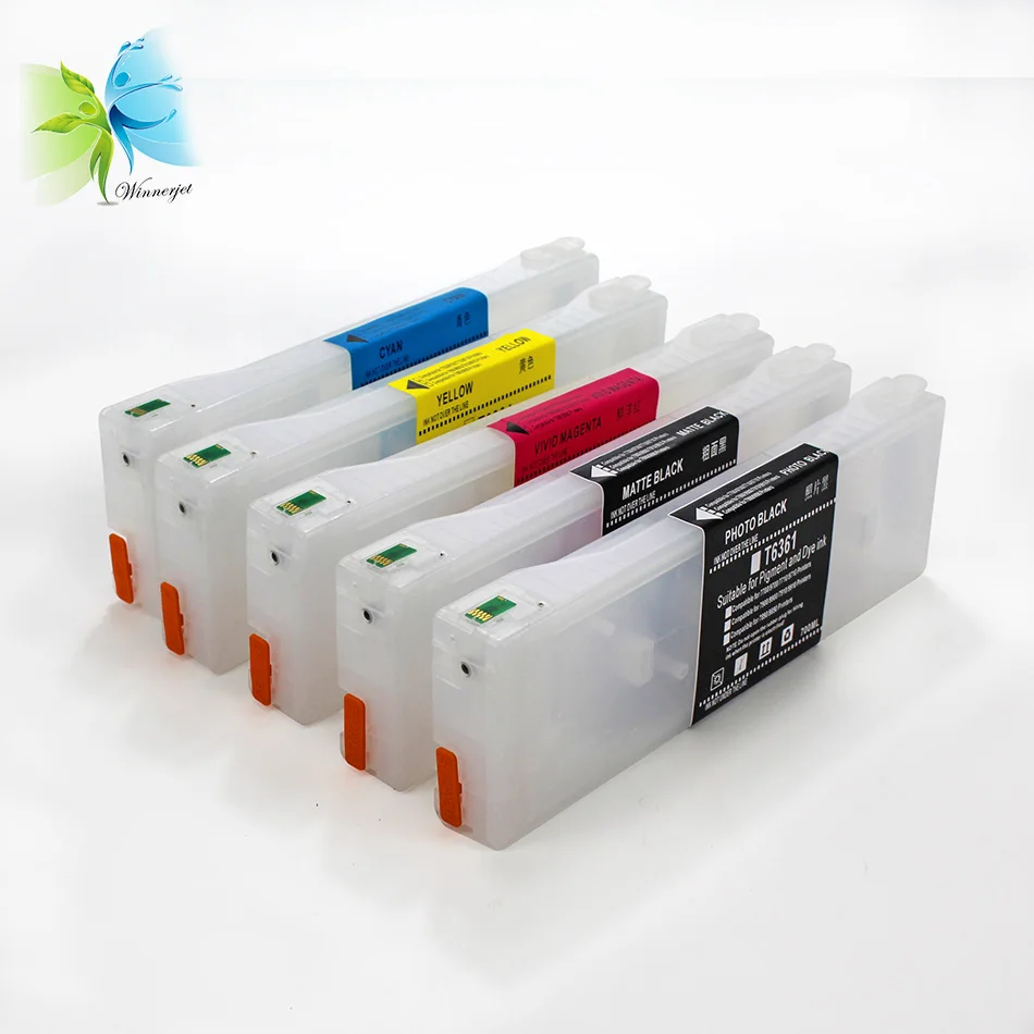 Winnerjet для Epson 7700 9700 пустой Заправляемый чернильный картридж + Бесплатный чип