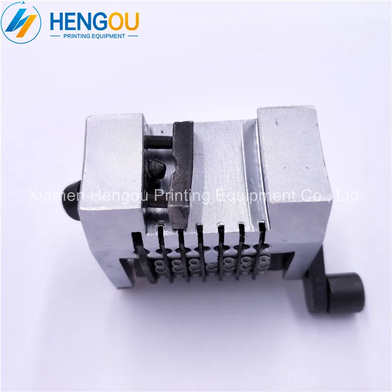 2 PCS New Heidelberg GTO46 GTO52 7 Digits Numbering Machine with Spring Horizontal Jump Mode 098765... Backward | Компьютеры и офис