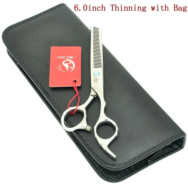 HA0264 with bag 60 6," Meisha двухсторонние ножницы для истончения зубов Парикмахерские ножницы для стрижки волос Tesoura Инструменты для укладки волос HA0264 - Цвет: HA0264 with bag 60