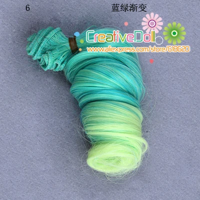 Бесплатная доставка 15 см BJD/SD куклы парики/волосы DIY высокой температуры провода
