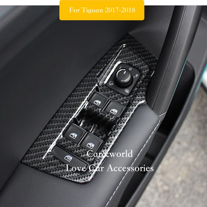 Для Volkswagen VW Tiguan L 2017 2018 крышка переключателя двери окна отделка интерьера