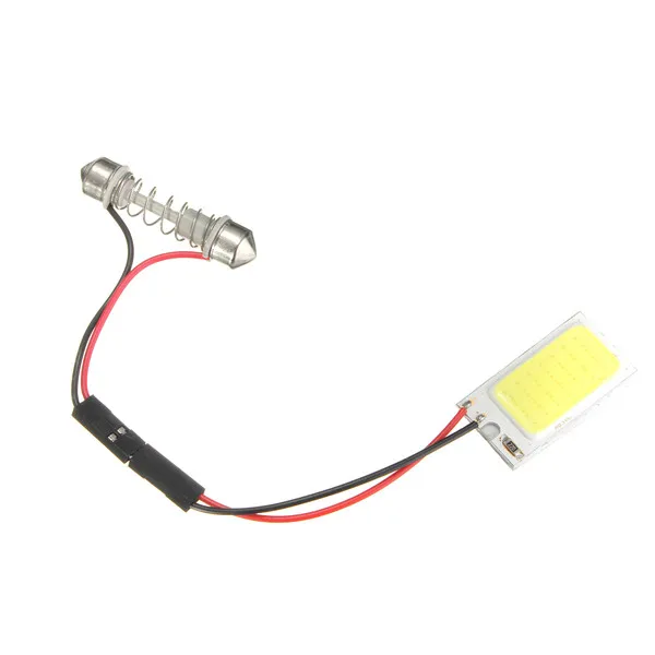 Большая рекламная акция 2x T10 COB LED световая панель Автомобильная интерьерная