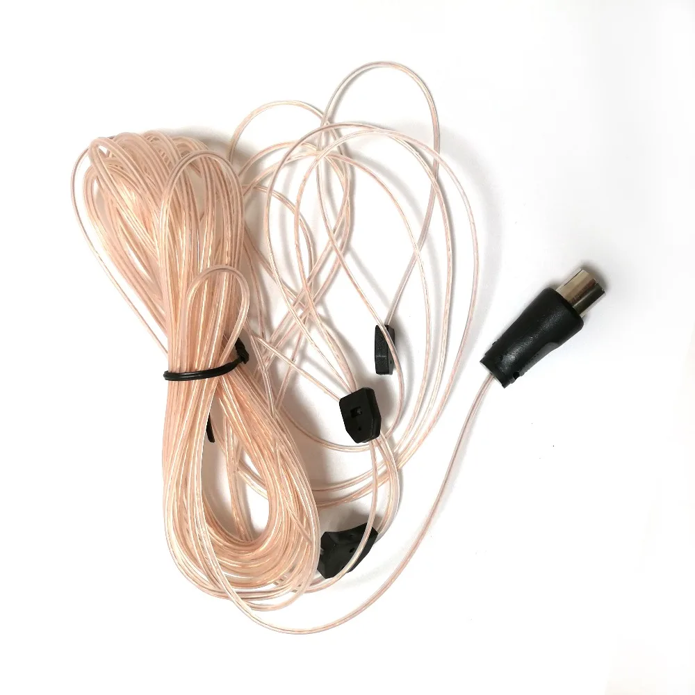 100 шт. FMantenna разъем aerial dipole HD радио Соединительный шнур 75 Ом для стерео 5 м антенный